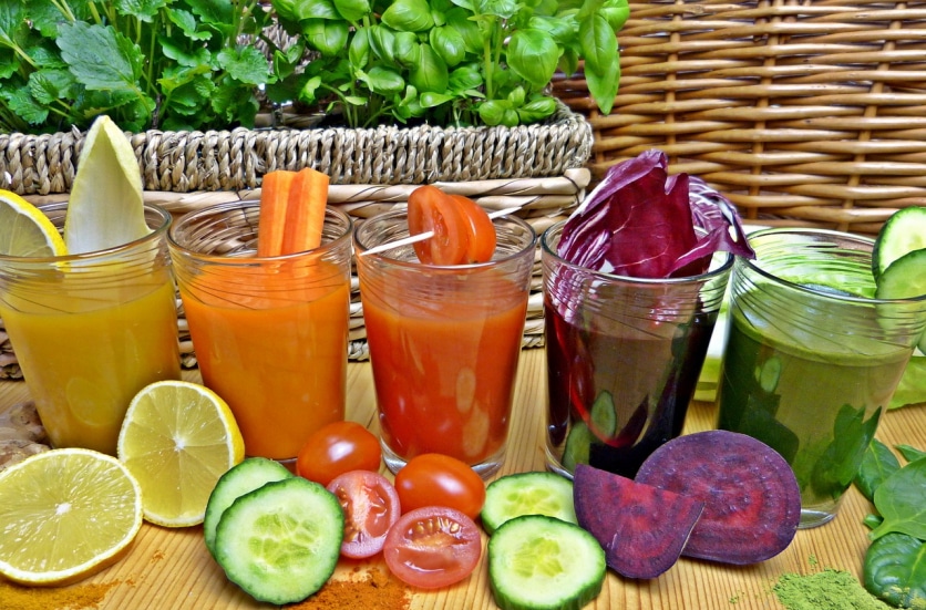 zdrowe soki warzywne